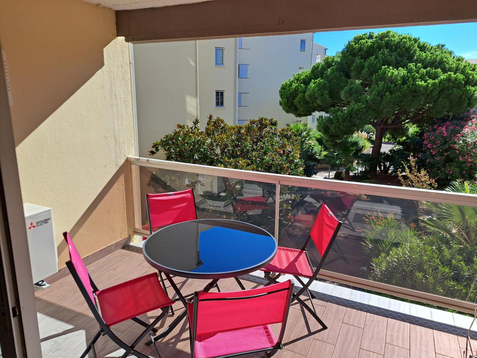 Appart 4 pers, 500m plage et Aqualand, île des loisirs Agde Extérieur photo